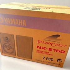 Yamaha NX-E150 2.0 Channel Wired Speaker System Pair, Black, Speaker Wire