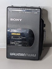 Vintage SONY Walkman WM-F2065 AM/FM Radio Cassette Tape Player Tested Working