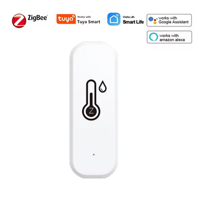 Support Tuya Zigbee Temperature Humidity Sensor Smart Home Device Compatible