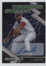 2022 Panini Prizm Draft Picks Thunderstruck Silver Jacob Miller #TH-JM Auto 1d4