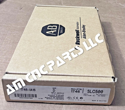 Sealed Pre-owned Allen Bradley 1746-IA16 /D SLC 500 16-Ch 120VAC Input Module