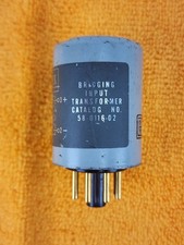 Vintage Ampex 58-0116-02 Bridging Input Transformer Octal Tested MX-35 AS IS #1