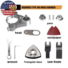 Multifunctional Angle Grinder Attachment Converter Oscillate Saw Blade Adapter M