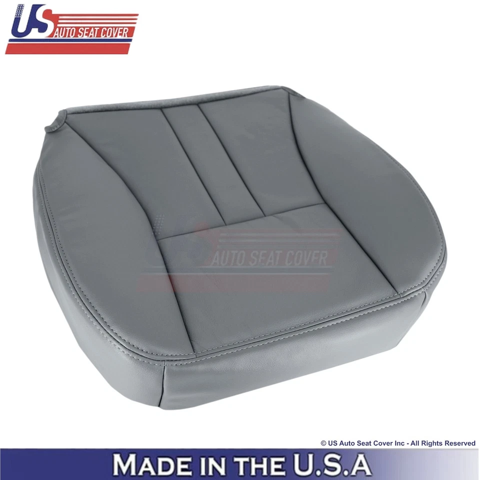 2004-2007 For Chrysler Town & Country Leatherette Driver Bottom Cover Med Gray - Image 4 of 4
