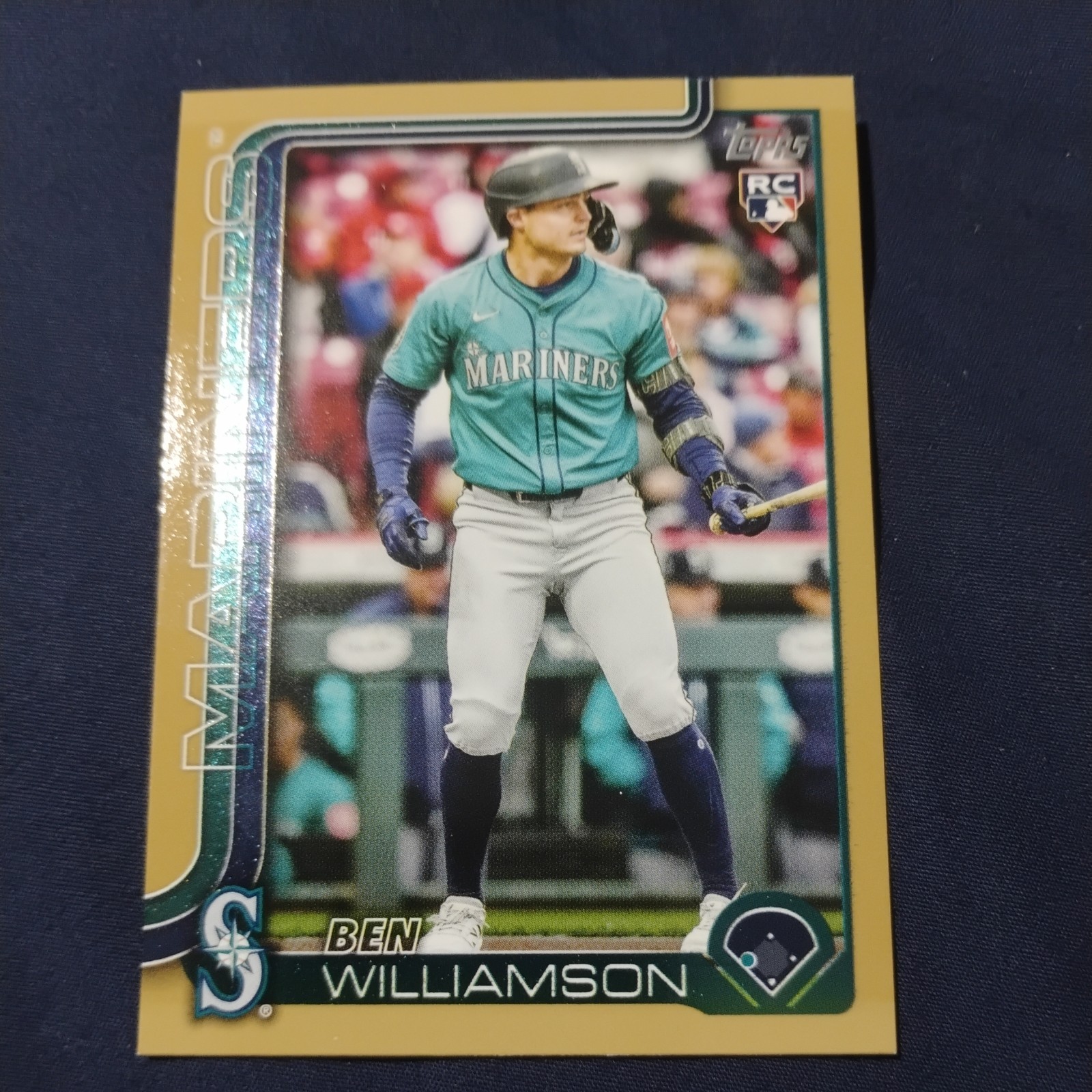 2025 Topps Update Series - Ben Williamson #US130 Gold /2025 (RC)