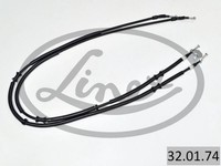 Bremsseil Seilzug Feststellbremse Linex 32.01.74 FüR Opel Zafira T98 16V F75 Dti