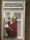3 X Tiger Woods 2001 Graded 8 & 9 CTA British Open PGA Champ US Open — photo 4