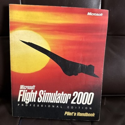 Microsoft Flight Simulator 2000 Professional Edition (PC, 1999)