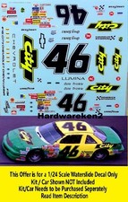 DECALCOMANIA NASCAR #46 CITY CHEVROLET 1989 LUMINA COLE TRICKLE - GIORNI DI TUONO