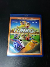 Turbo 2013 Deluxe Edition Blu-ray and DVD set from DreamWorks Animation.