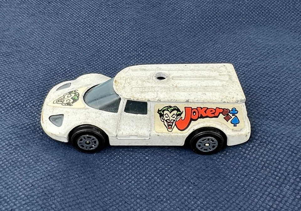 1979 Corgi DC Comics Joker, Batman, White, 1/64 Vintage Toy Car - Image 4 of 4