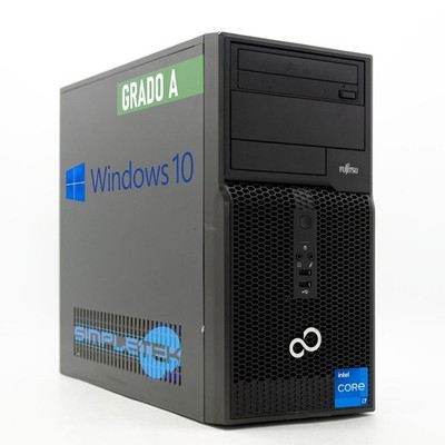 Fujitsu Esprimo P400 Core I7 Windows 10 Pro 16GB 2TB 2GB GPU GT710 DVI VGA
