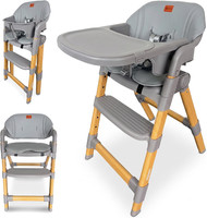 Twinly Valen - 2-in-1 Convertible Baby High Chair new rrp £70