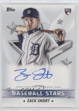 2022 Topps Series 1 Baseball Stars Auto Zack Short #BSA-ZS Auto ls5