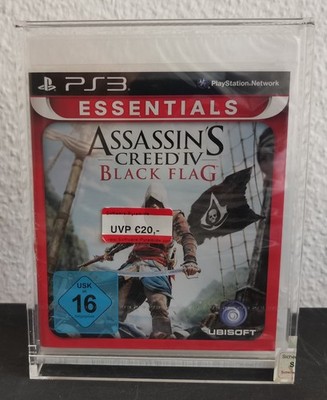 PS3 Assassin´s Creed IV Black Flag Sealed in Acry-Case mit Sicherheitssiegel