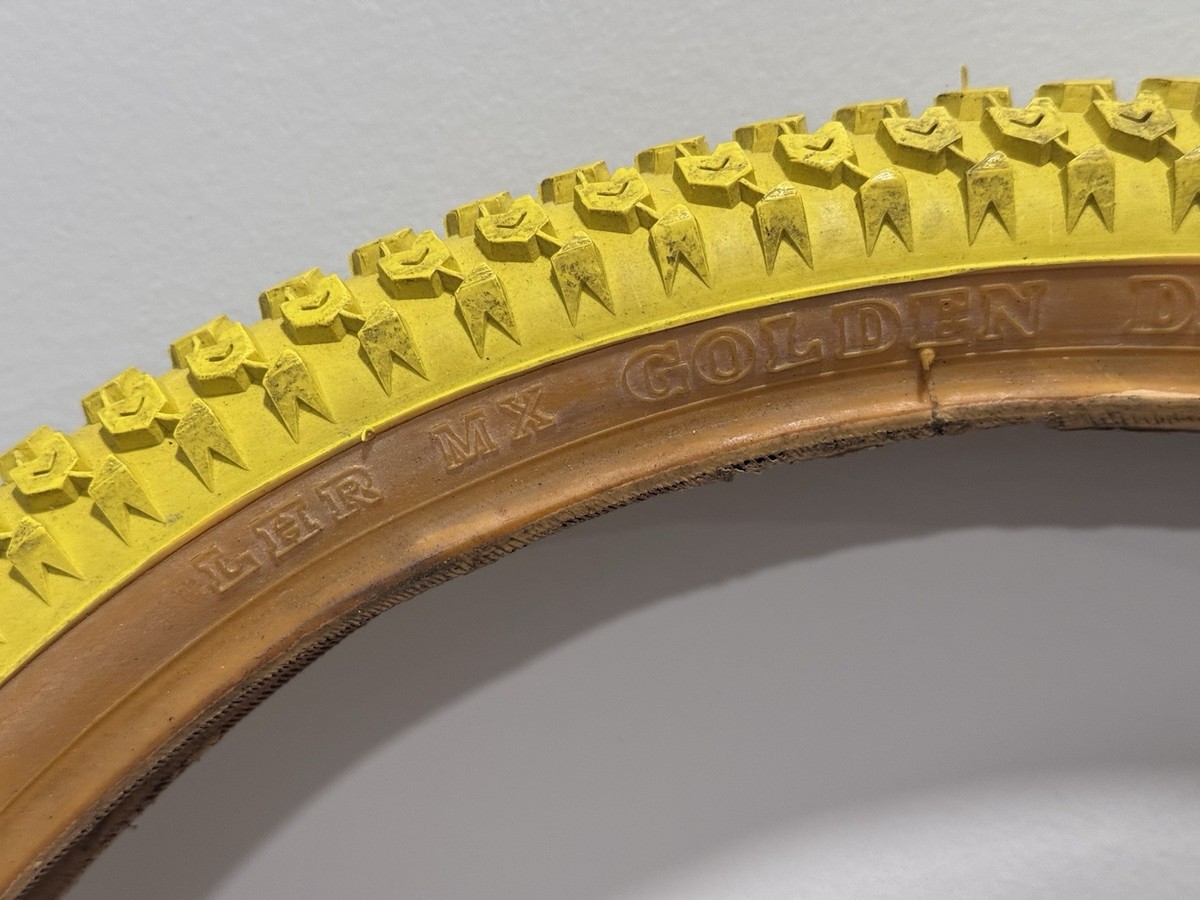 OLDSCHOOL LHR Mx Golden Dragon YELLOW Bmx Tires 20x1.75 20