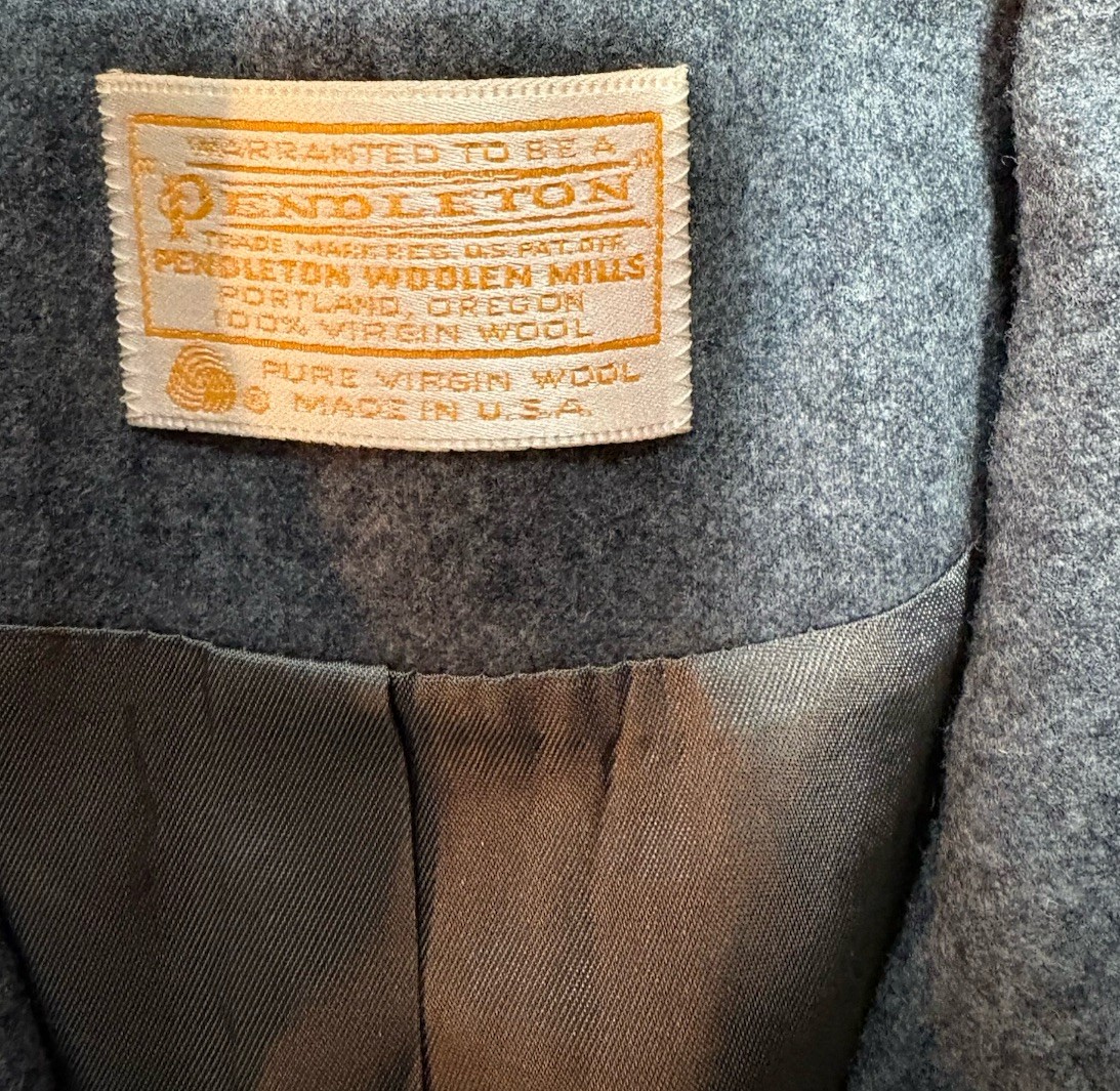 Pendleton Woolen Mills Gray Blazer Jacket Women’s… - image 7
