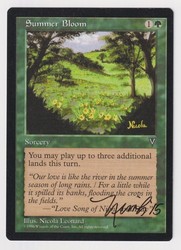 Summer Bloom (122/167) - Visions - Magic: The Gathering