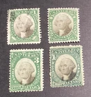 1871-74 ~US Stamps ~Scott# Rb1a Used/Rb2a Unused /Rb3a - Used / Rb4a Unused~ Lot