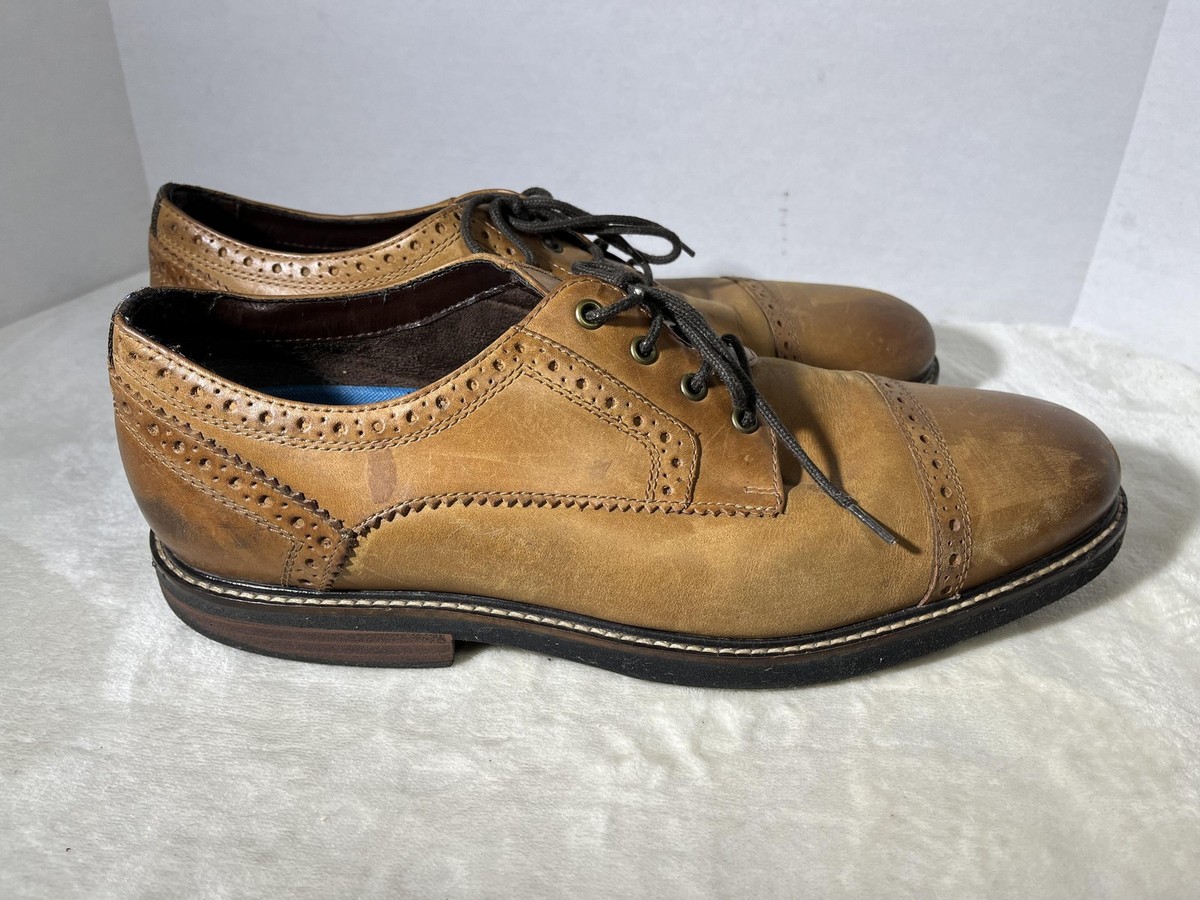Nunn Bush Men\'s Tan Leather Oxfords Nunn Bush Men main image 2