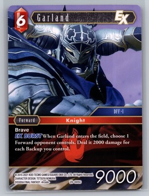 Final Fantasy TCG Dawn of Heroes #20-005 Garland