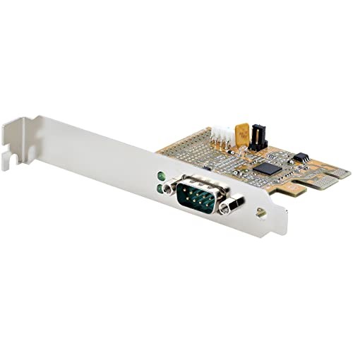 StarTech.com 1-Port PCI Express Serial Card, PCIe to RS232 (DB9) Serial