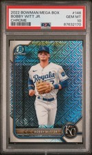 2022 BOWMAN CHROME MEGA BOX BOBBY WITT JR #146 PSA 10 GEM MINT KC ROYALS