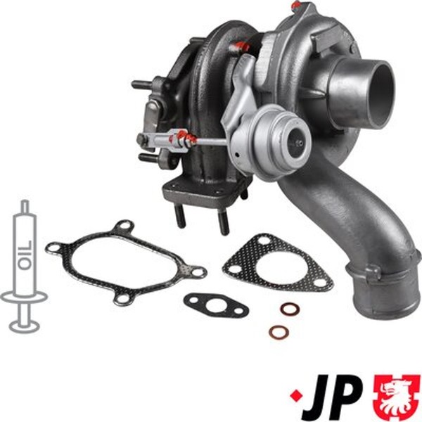 JP Group Lader Aufladung JP 1217402800 FüR X83 Vivaro Renault Opel Bus DTI A07 2-image