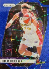 Nancy Lieberman Prizm 2024 #139 Blue Velocity Prizm Phoenix Mercury