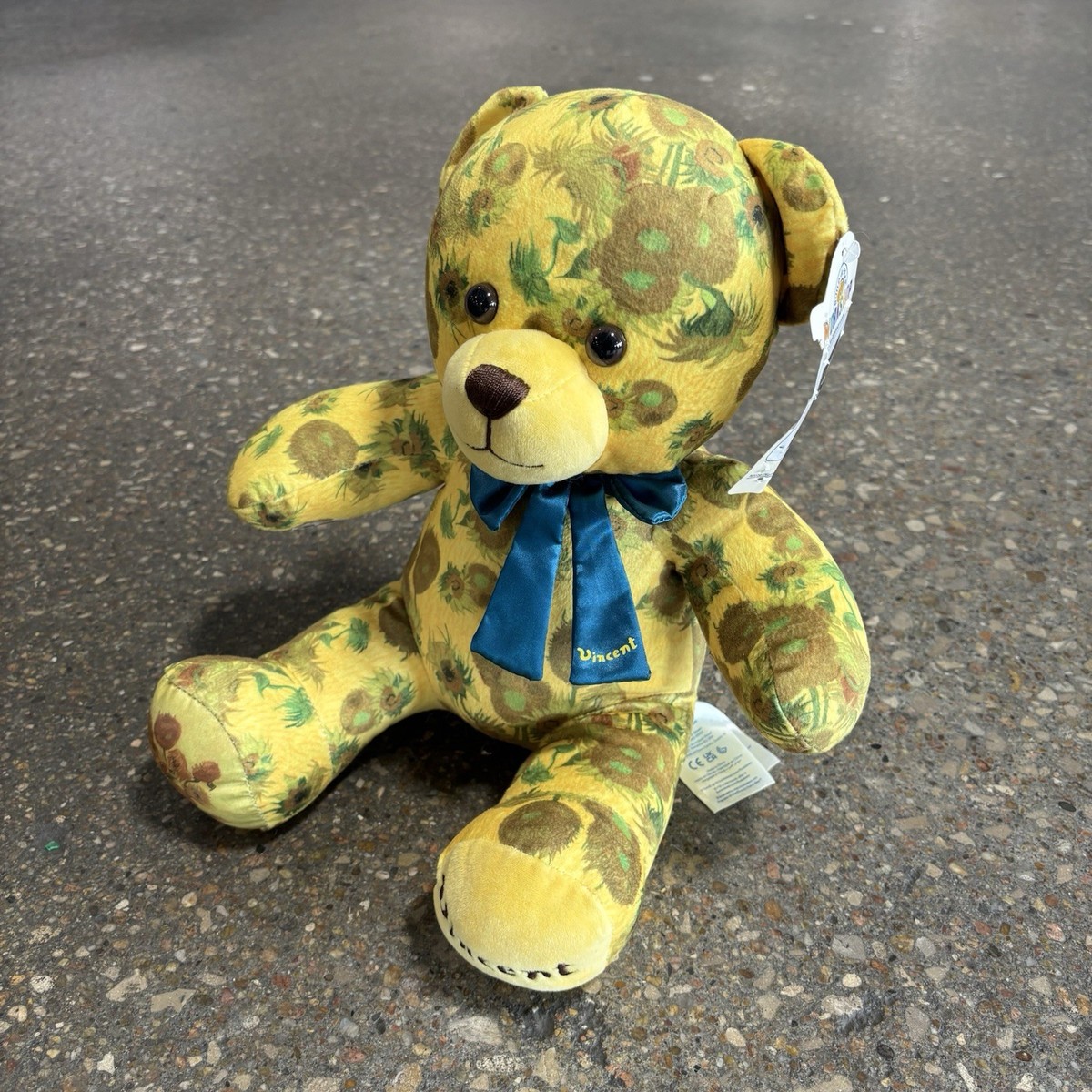 Build A Bear Vincent Van Gogh Museum Limited Edition “Sunflower” Plush Bear NWT