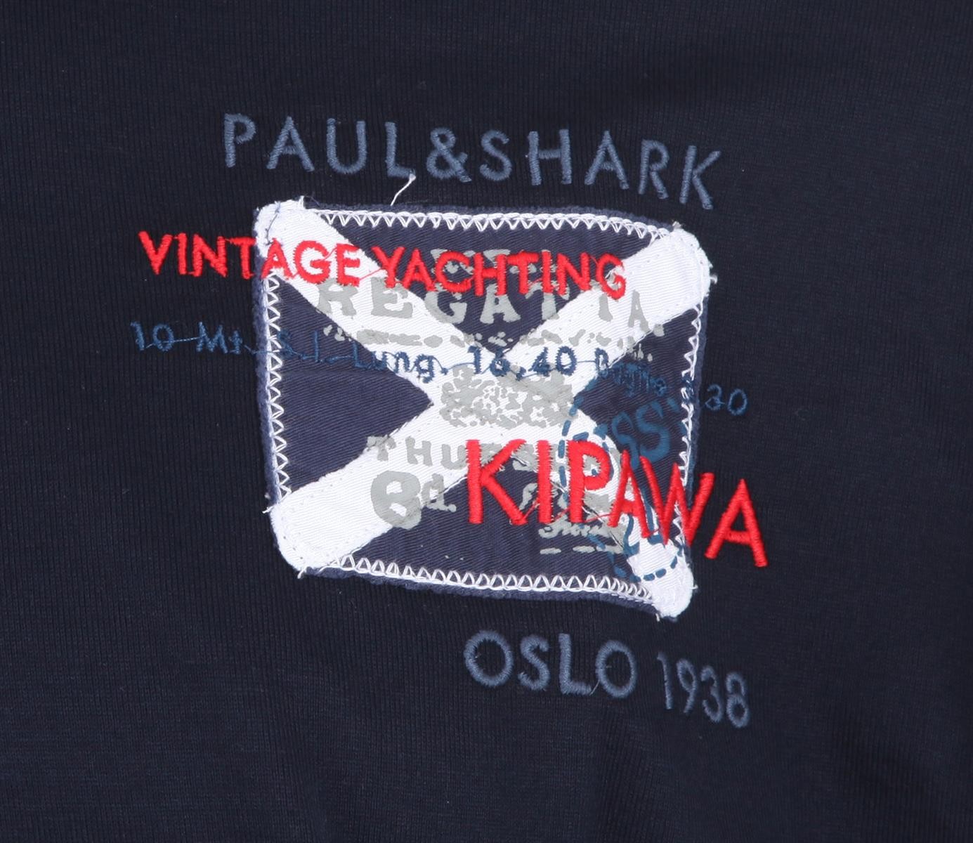 Paul & Shark Yachting sweatshirt polo shirt size 2XL Kipawa Kpw Oslo 1938 image 2