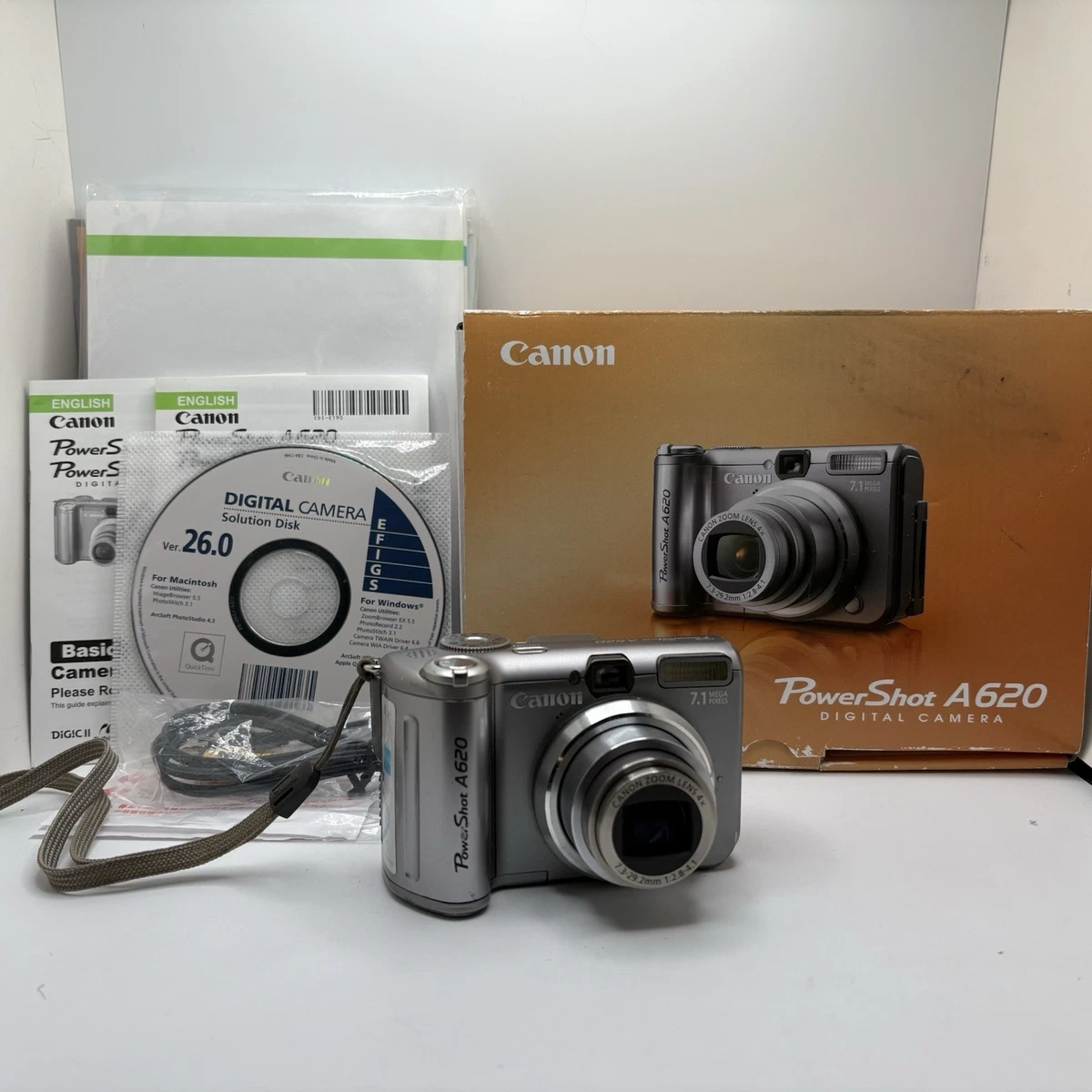 【動作確認済み】Canon PowerShot A620 ジャンク1100円】CANON Powershot A620 動作検証・作例 Powershot Aの
