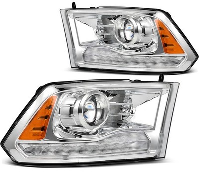 Halogen Headlights For Ram 2500 3500 3.0L 3.6L 5.7L 2016-2020 Chrome Pair