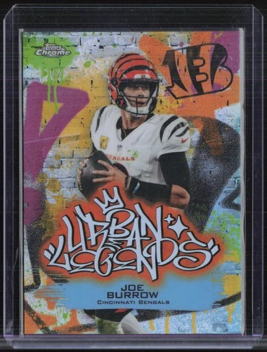 2025 Topps Chrome Joe Burrow Base (RAW)