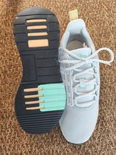 Adidas Cloudfoam Comfort Grau/Weiß Gr. 40 Sportschuhe Turnschuhe Fitnessstudio