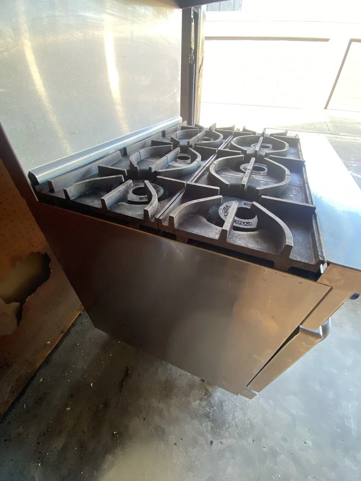 Gas Imperial 6 quemadores funcionando Foto 4 de 4