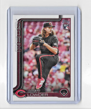 2025 TOPPS SERIES ONE RHETT LOWDER (RC) - CARD #205 - REDS- FREE SHIPPING
