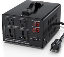 1000W Voltage Converter Transformer Step Up 110V/120V to220V/240V or Step Dow...