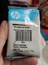 HP 65 Black Ink Cartridge New Open Box