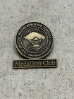 Vintage Heidelberg University Tiffin Ohio Medallion Club Lapel Pin — photo 1