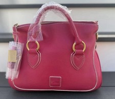 Dooney  Bourke NWT Florentine Edge Satchel in Fuchsia