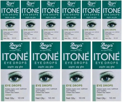 10pc x ITONE Eye Drops 10ml each Herbal Ayurvedic Eye Wellness