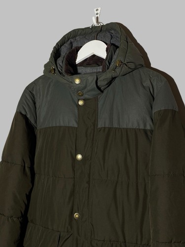 Barbour Cromer Jacket Men’s Size M Green Hooded Puffer Coat Quilted FibreDown - Picture 3 of 23