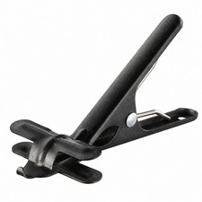 Mini Photography Utility Clamp Black Finish Spring Clamp with Hook Compact