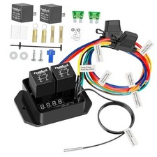 Digital Radiator Fan Switch Kit 12V/24V, Digital Thermatic Fan Switch Kit