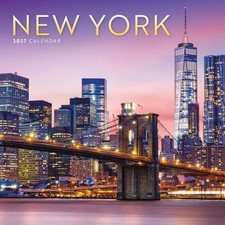 New York Mini Calendar 2027, Wall Calendars, Month To View, Travel, Gift
