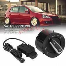 Euro Headlight Switch& Wiring Harness For VW Jetta Golf MK5 MK6 GTI CC Passat