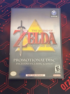 THE LEGEND OF ZELDA COLLECTOR'S EDITION - (Nintendo GameCube,2003)
