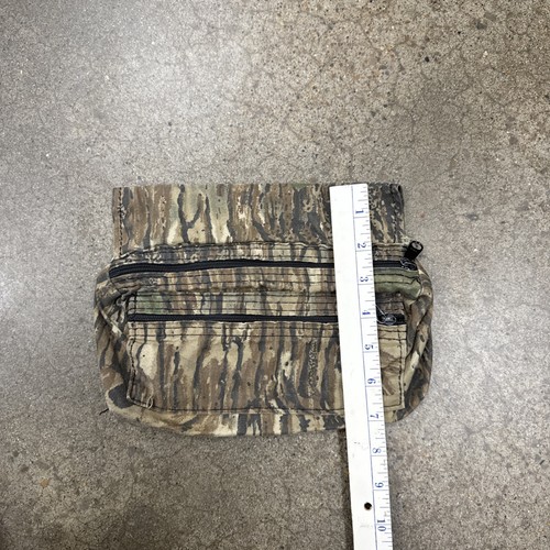 VTG Realtree Camo Hunting Belt Pack 2 POCKET YKK ZIPPERS Pouch - Picture 3 of 5