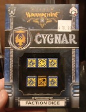 Warmachine Cygnar Faction Game Dice SEALED Privateer Press